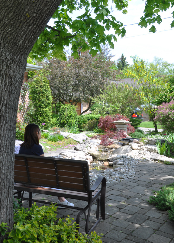 Asian garden bench deals